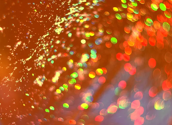 Fundo Abstrato Com Luzes Bokeh — Fotografia de Stock