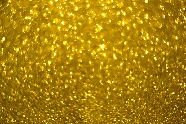 Texture Sfondo Glitter Oro Astratto Bokeh Sfocatura Concetto Nuovo Anno — Foto Stock