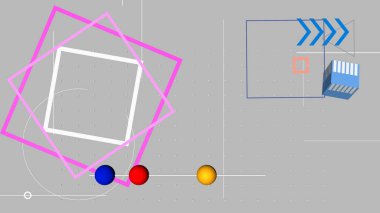 Soyut desen ile geometrik arka plan