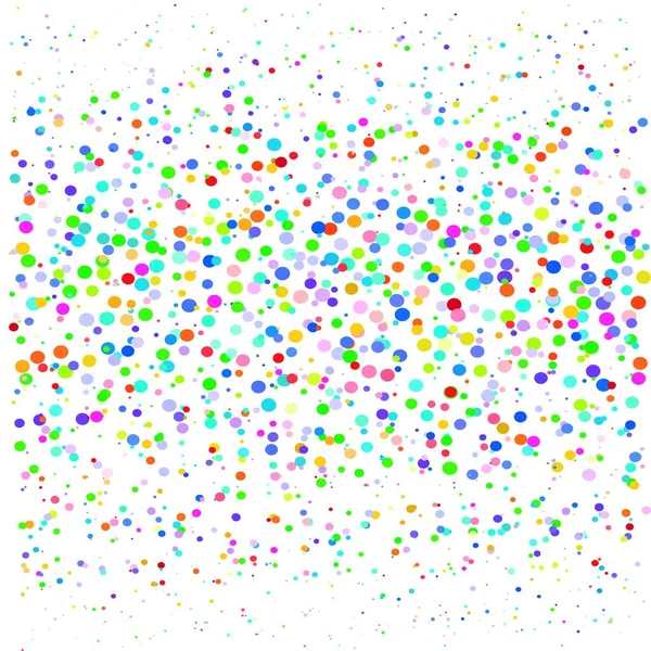 Confetti Background Festive Overlay Colorful Bright Splashes — ストック写真