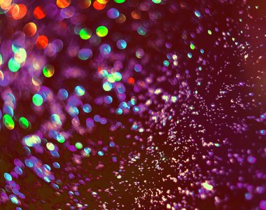 Bokeh ışıklarının soyut arkaplanı