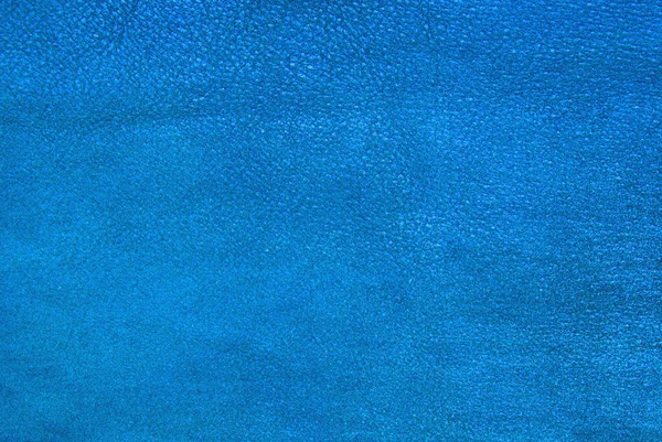 Fond Texture Cuir Bleu — Photo