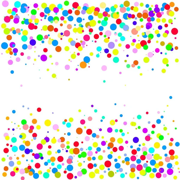 Colorful Confetti Abstract Background Dots Pattern — Stockfoto