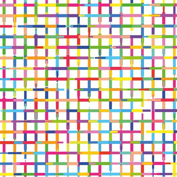 Illustration Colorful Abstract Squares Pattern — Stok fotoğraf