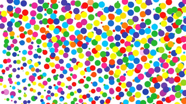 Colorful Confetti White Background — Stock Photo, Image