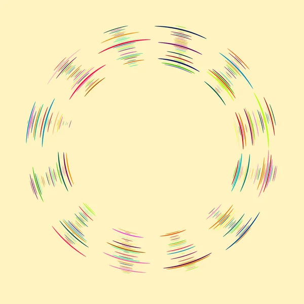 Abstrakt Geometrisk Bakgrund Med Cirklar — Stockfoto