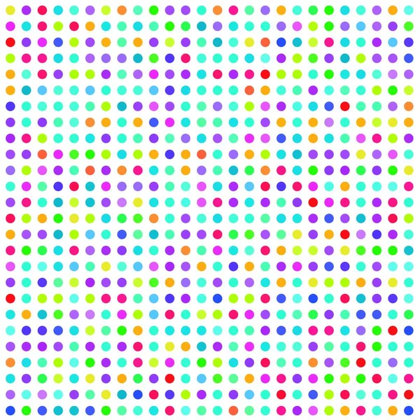 Abstract Colorful Pattern Dots White Background — 스톡 사진
