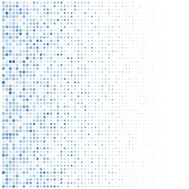 light blue  pattern with circles.