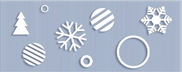 Christmas Background Snowflakes — Stock Photo, Image