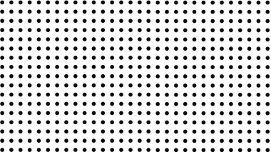 Beyaz arkaplanda siyah noktalar