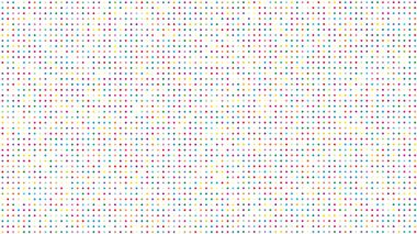 Renkli noktalı desen