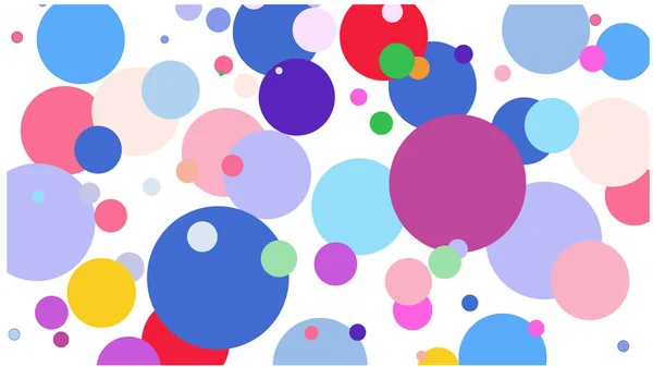 Abstrato Padrão Colorido Confete Formas Manchas Design Gráfico Moderno Para — Fotografia de Stock