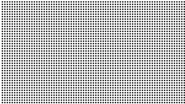 Abstract Geometric Halftone Background Black Dots White — Stock Photo, Image