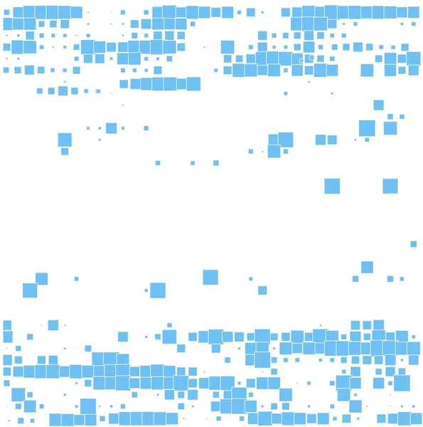 Abstraktní Pozadí Modrými Čtverci — Stockový vektor