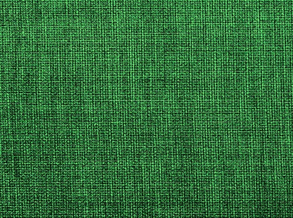 Green Fabric Texture Background Close — Fotografia de Stock