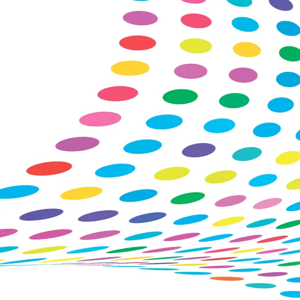 Abstract Background Colorful Lines Dots — Stock Photo, Image