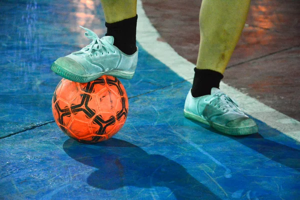 Futsal joc — Fotografie, imagine de stoc