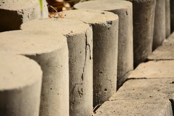 Concrete cylinders — Stock Photo, Image