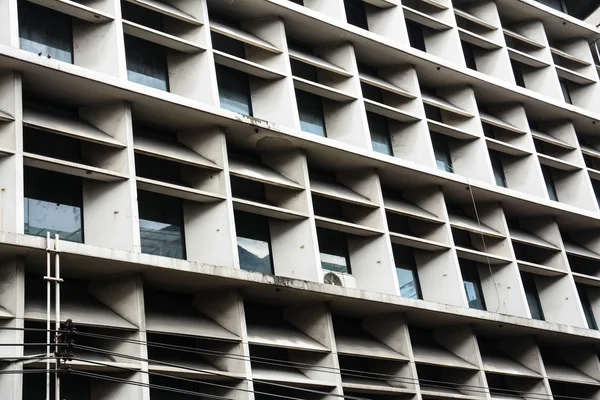 Elevation facade of building in bangkok,Thailand — Stock Photo, Image