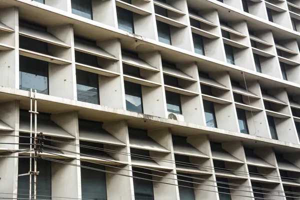 Elevation facade of building in bangkok,Thailand — Stock Photo, Image