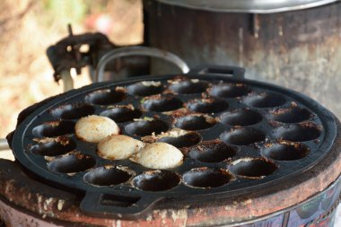 Tay sweetmeat Hindistan cevizi sütü karışımı toz çeşit tatlı kızarmış