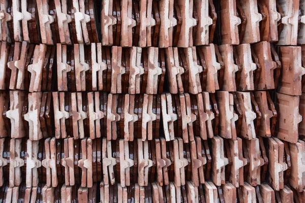 Thai red tiles roof — Stock Photo, Image