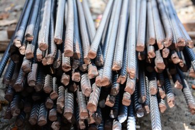 yapımında kullanılan çelik çubuklar