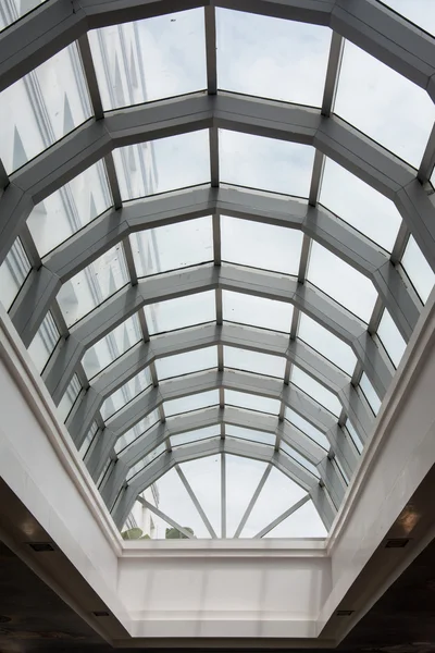 Glass roof in building — Stock Photo, Image