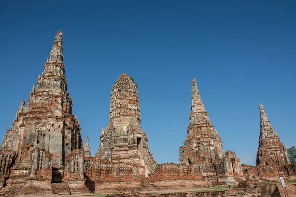 Tempio di Chai Wattanaram, Ayuddhaya, Thailandia — Foto Stock