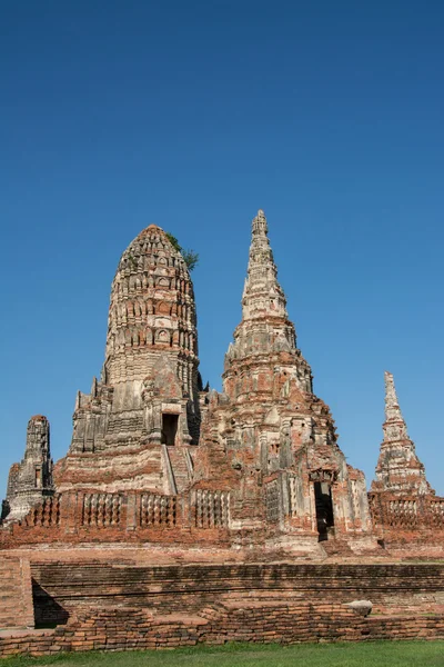 Tempio di Chai Wattanaram, Ayuddhaya, Thailandia — Foto Stock