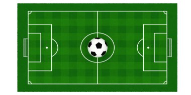 futbol sahası veya futbol sahası