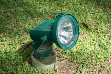 yeşil çim bahçe spot