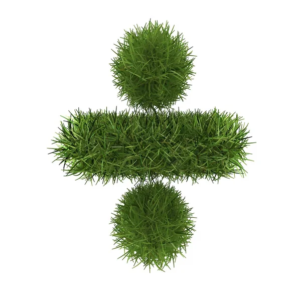 Grass symbols mathematics — Stock Photo, Image