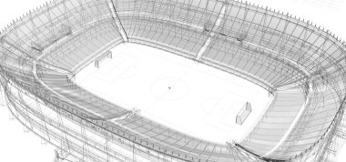 tel çerçeve futbol ya da Futbol Stadyumu