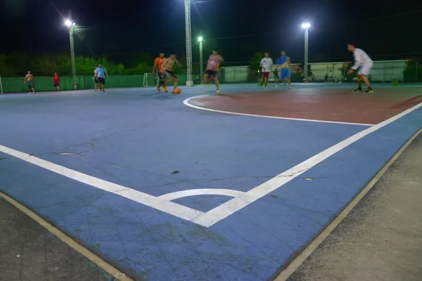 Futsal juego — Foto de Stock