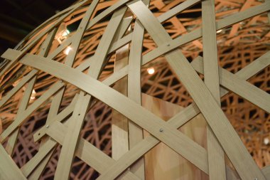 Bambu kafes yapısı