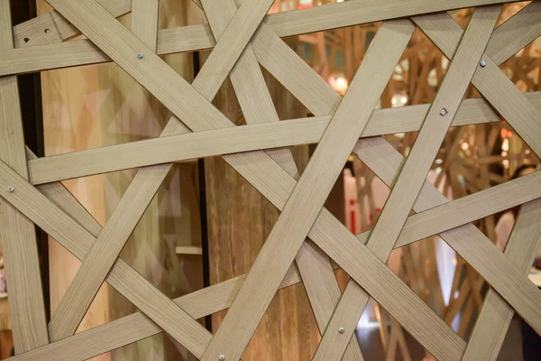 竹トラス構造 — ストック写真