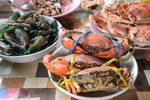 Campuran makanan laut — Stok Foto