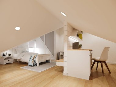 İç tavan arası 3D görüntüleme