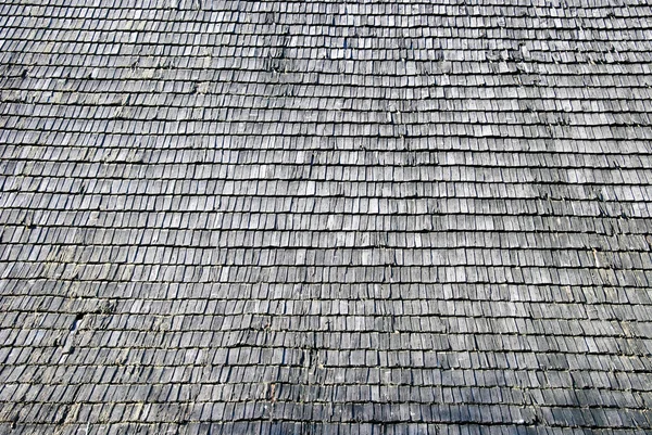 Stary drewniany dach — Zdjęcie stockowe
