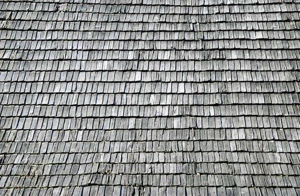 오래 된 목조 지붕 — 스톡 사진