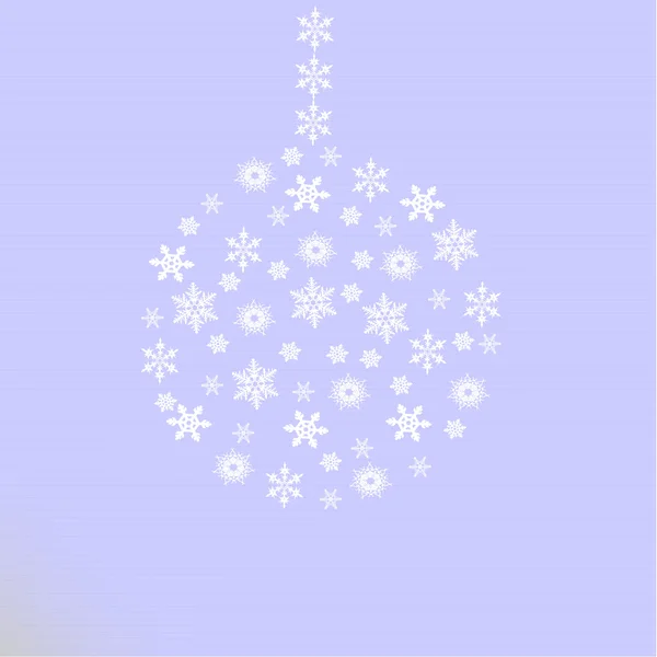 вектор м'яч сніжинки