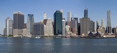 aşağı manhattan east River - new york