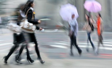 yağmurlu bir gün Hareket Bulanıklığı