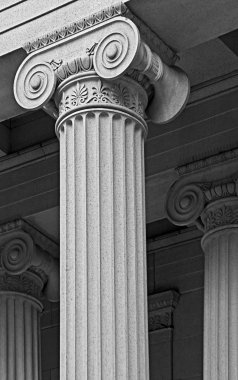 sütun mimari detay ve sembolizm