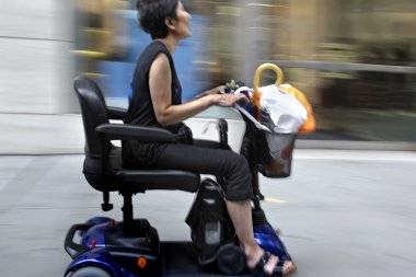 bir şehir sokak devre dışı