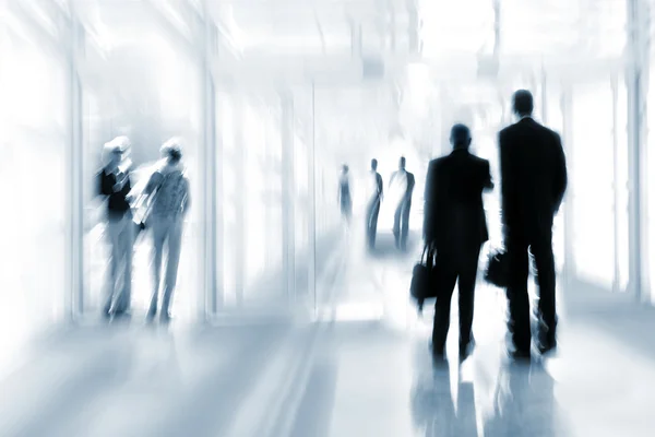 Lobby in the rush hour — Stock Photo, Image