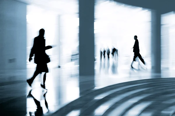 Lobby in the rush hour — Stock Photo, Image