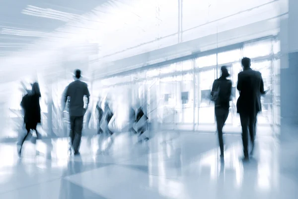 Lobby in the rush hour — Stock Photo, Image