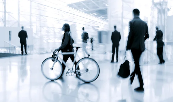 Lobby in the rush hour — Stock Photo, Image